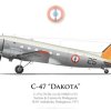 Cours de Volant sur C47 en 1975